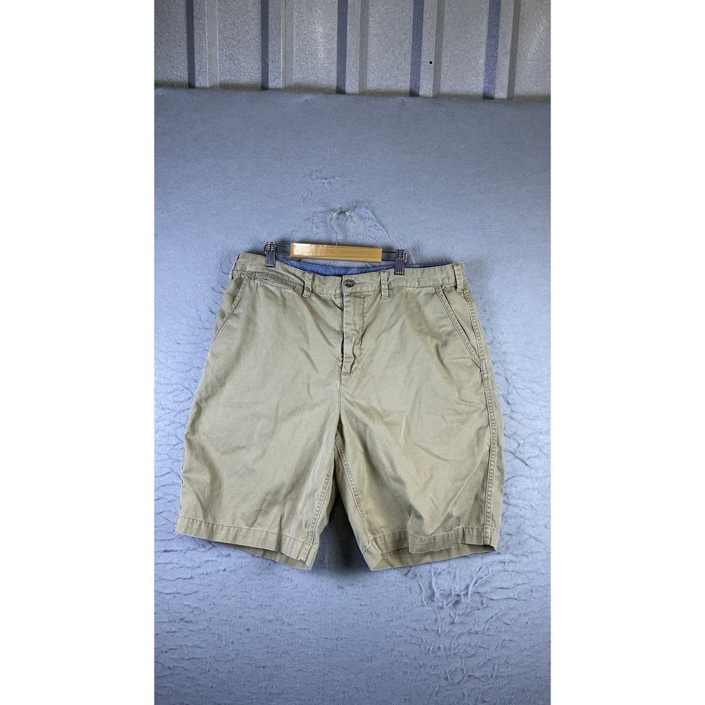 Polo Ralph Lauren Shorts Mens 37 Khaki Excellent Relaxed Fit Chino 14605